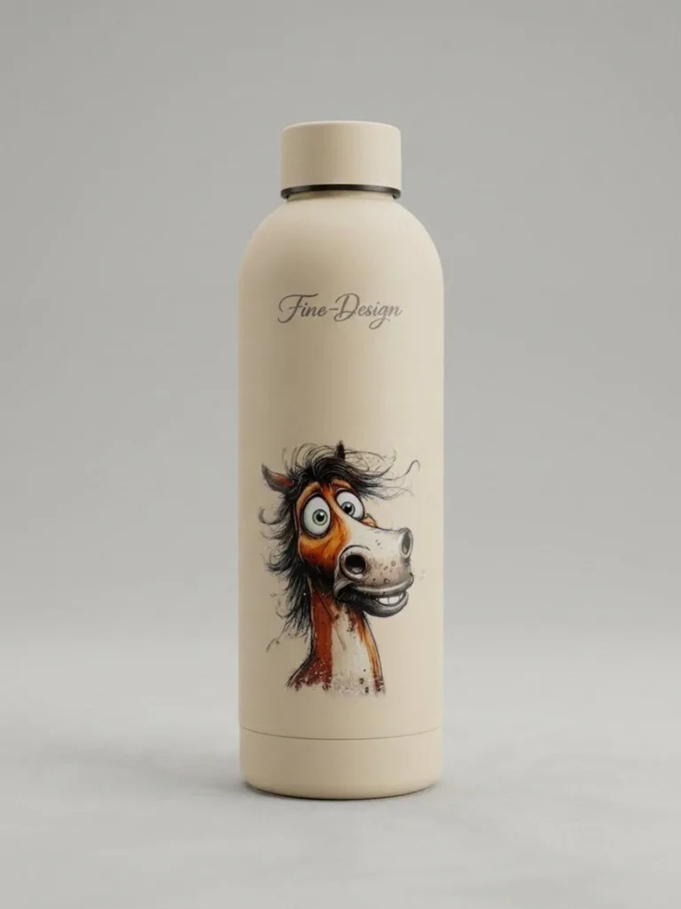 Cold Water Bottle 500ml — Grappig Paard