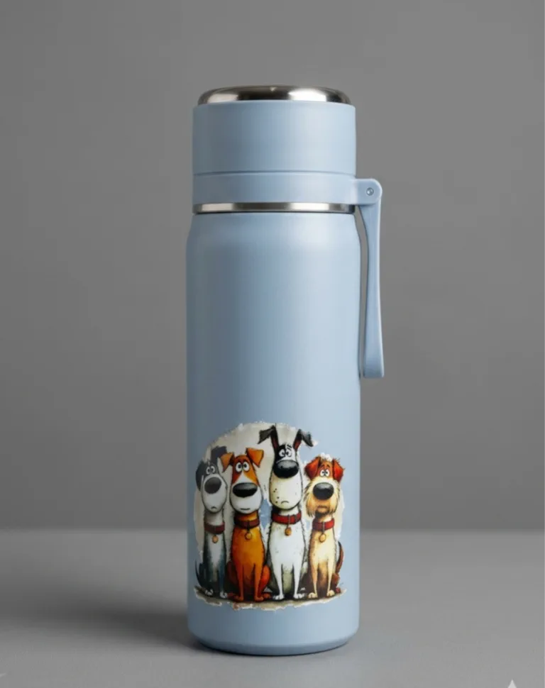 Thermos grappige hond 500ml