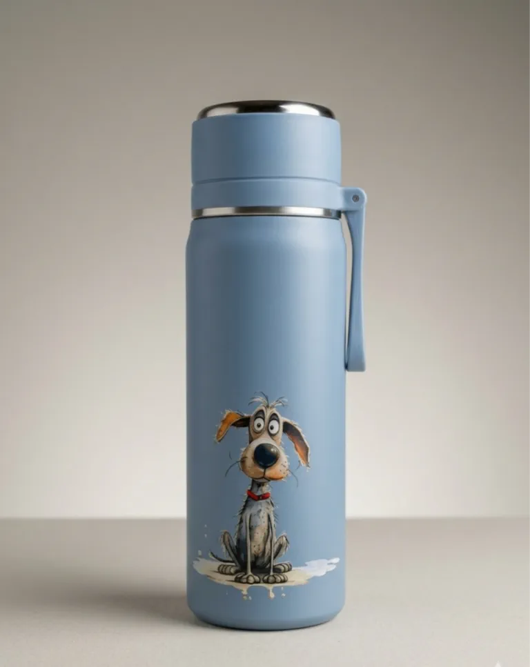Thermos grappige hond 500ml