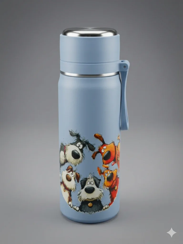 Thermos grappige hond 500ml