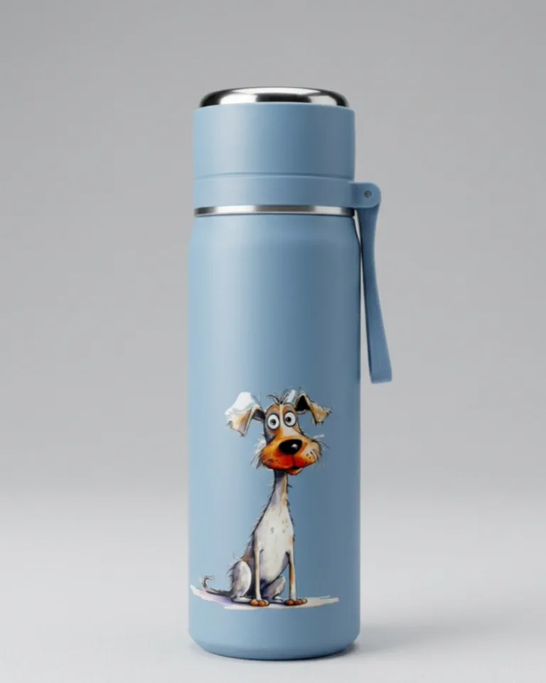 Thermos grappige hond 500ml