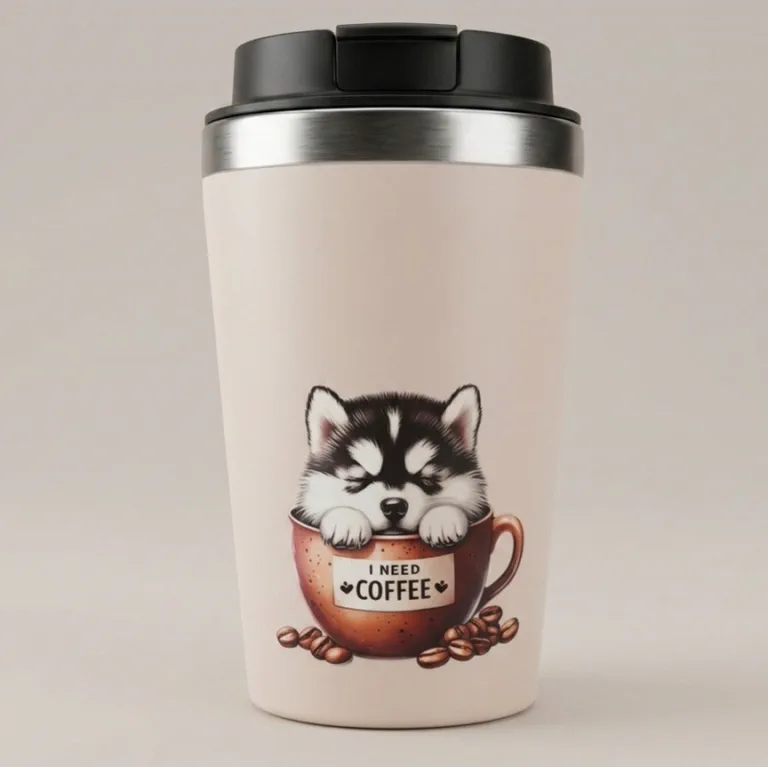 Koffie-to-go beker Husky