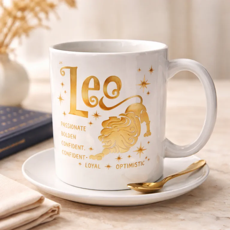 Koffie/thee mok Leeuw
