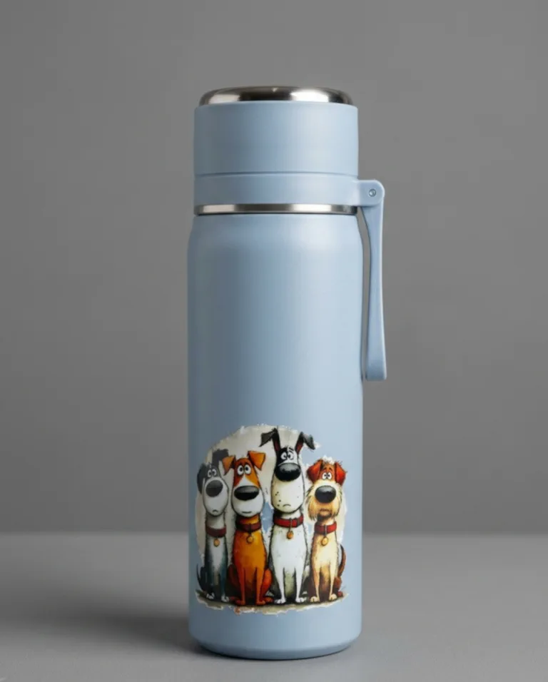 Thermos grappige hond 500ml
