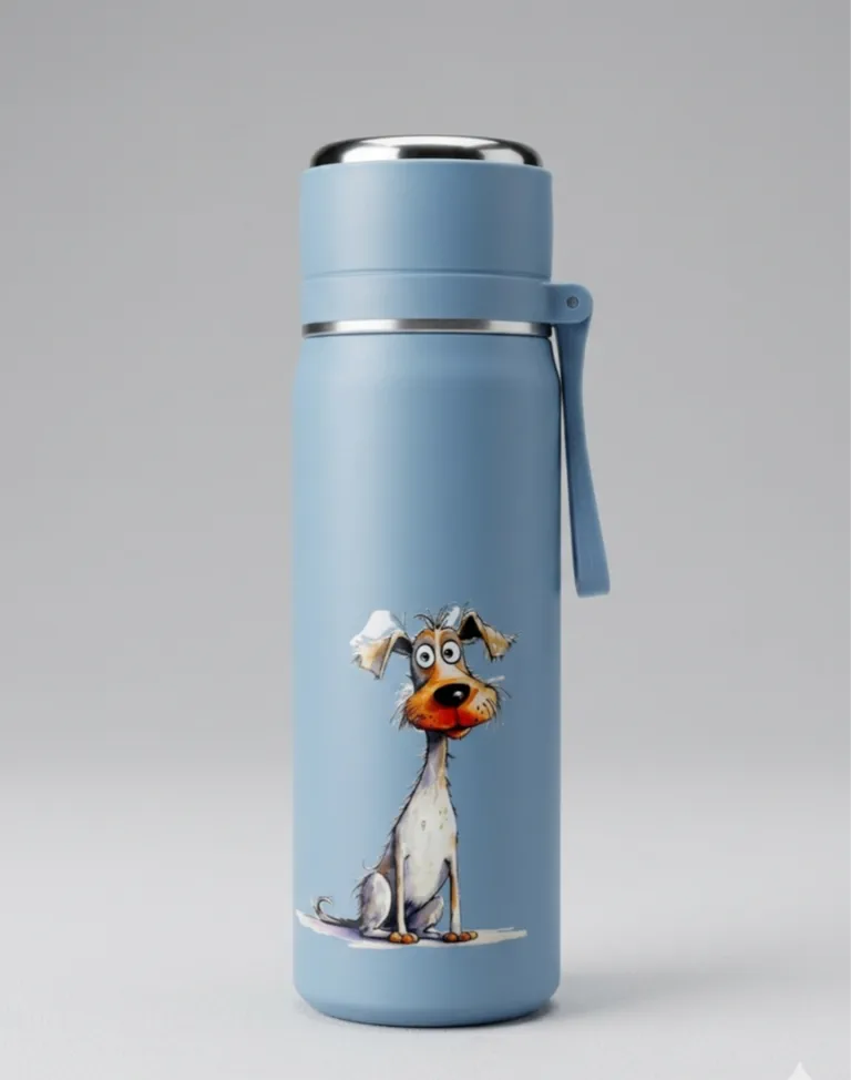 Thermos grappige hond 500ml