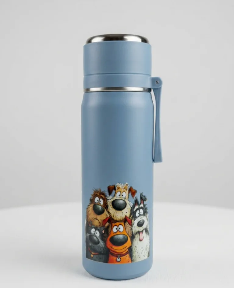 Thermos grappige hond 500ml