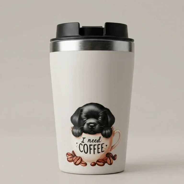 Koffie-to-go beker Labrador