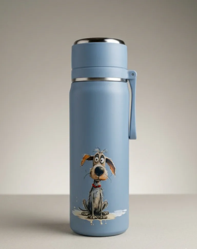 Thermos grappige hond 500ml
