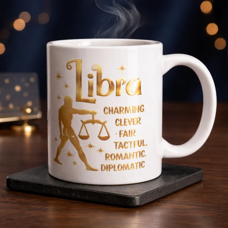 Koffie/thee mok Weegschaal